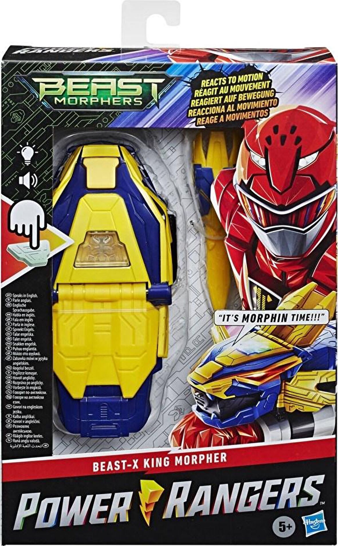 Power Rangers Beast Morphers Elektronik BeastX King Morpher E7538