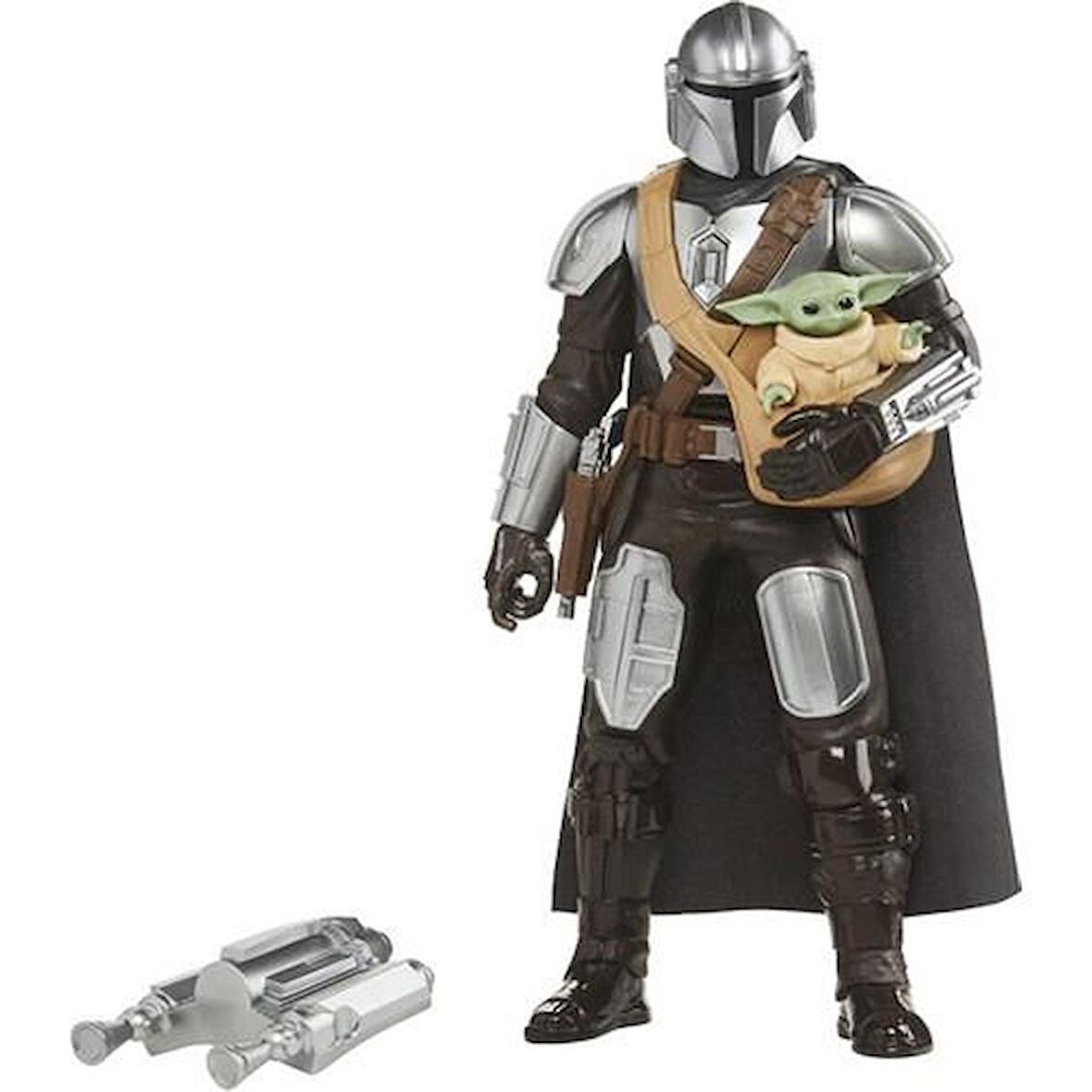 Hasbro  Star Wars Galactic Action The Mandalorian ve Grogu Figür F5194 