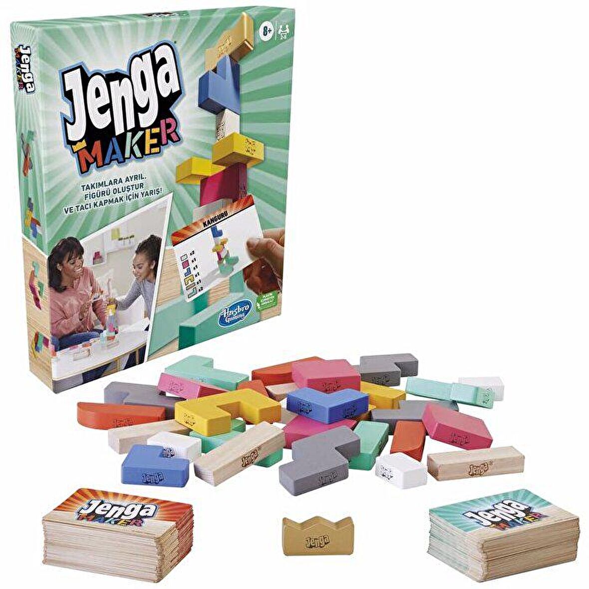 Hasbro Jenga Maker F4528 Lisanslı Ürün