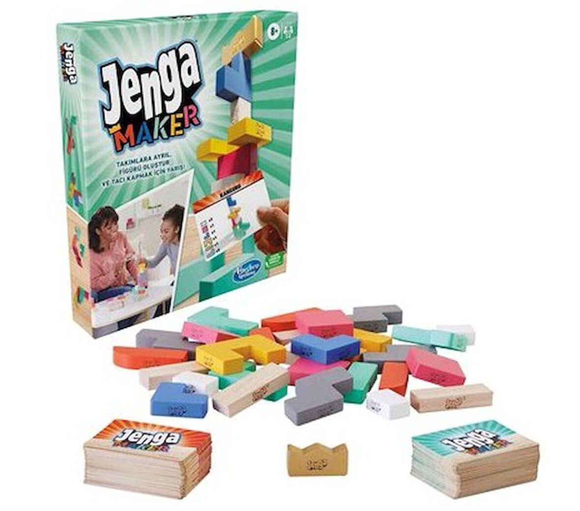 Hasbro HS-F4528 Jenga Maker Takım Oyunu