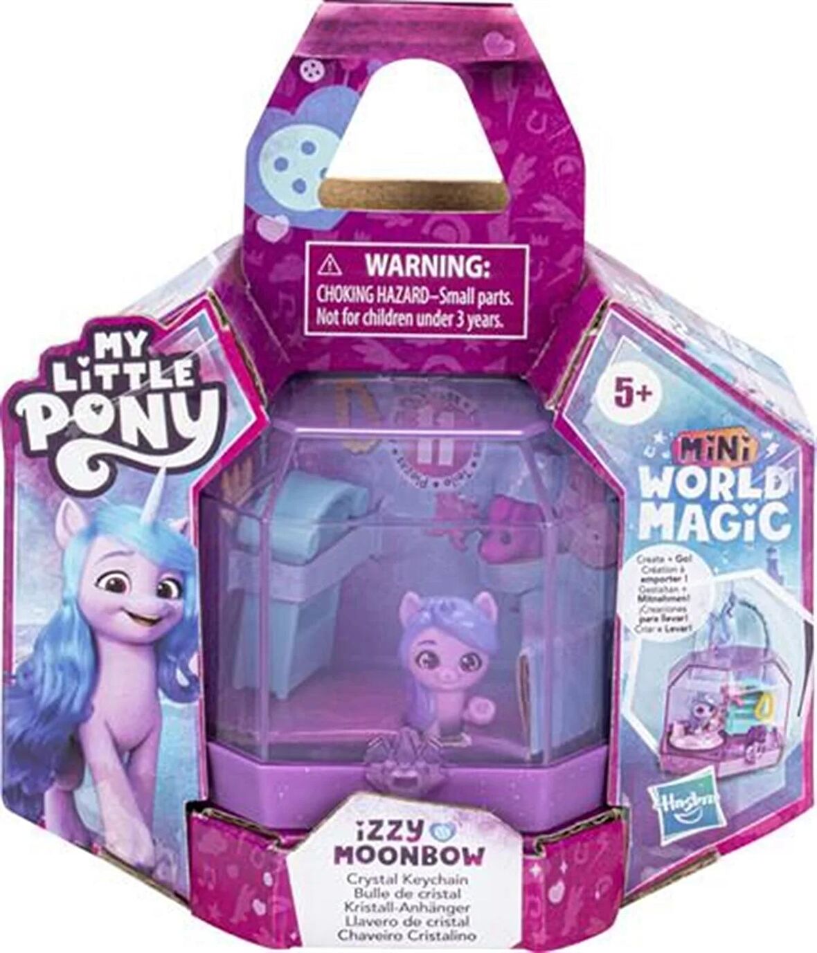 My Little Pony Mini Dünya Sihri: Kristal Sürpriz Figür Anahtarlık F3872 - Izzy Moonbow