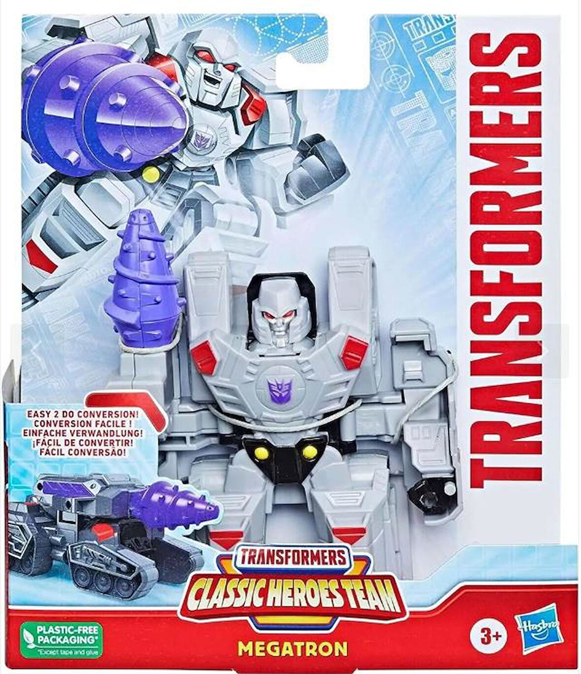 TRANSFORMERS KAHRAMAN TAKIMI FİGÜR F0719 F4444 MEGATRON