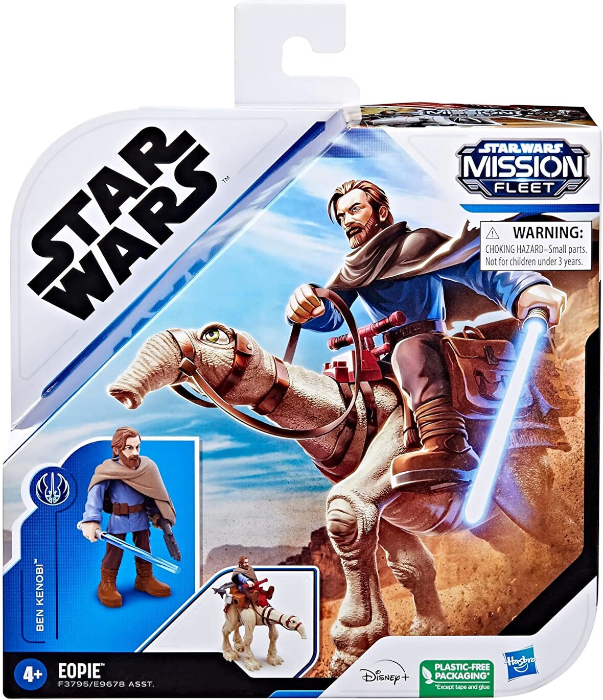 Star Wars Mission Fleet Ben Kenobi ve Eopie - 4 cm