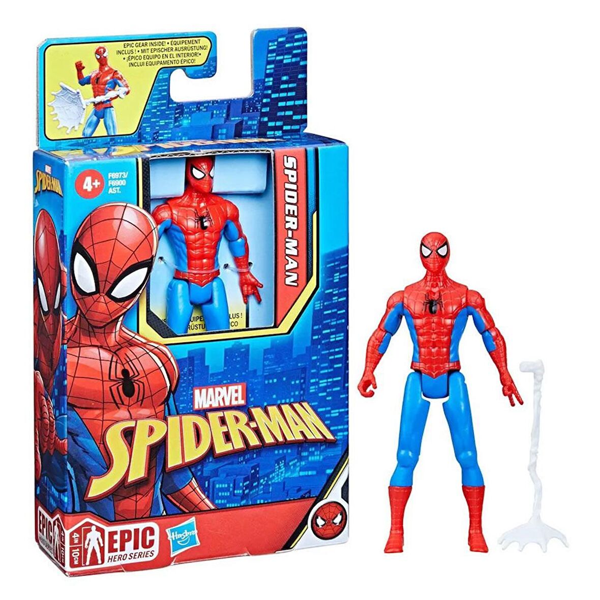 Spider-Man 10 cm Figür Red Blue Spiderman F6900-F6973