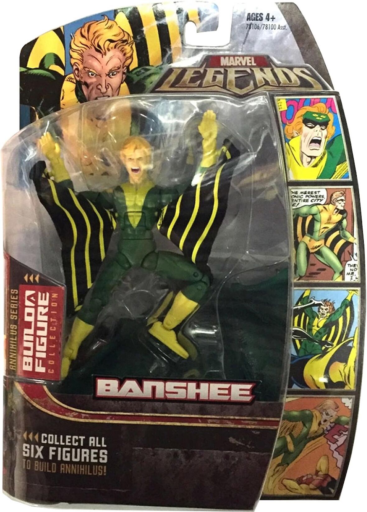 Marvel Legends Banshee - 15 cm