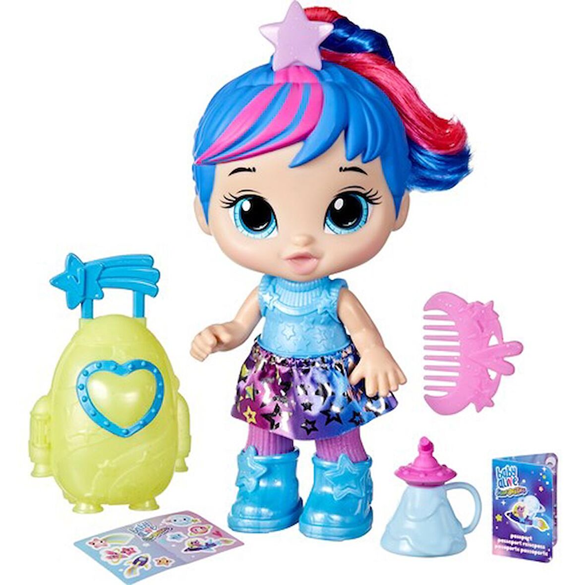 Baby Alive Star Besties Yıldız Skylar F7359 Lisanslı Ürün