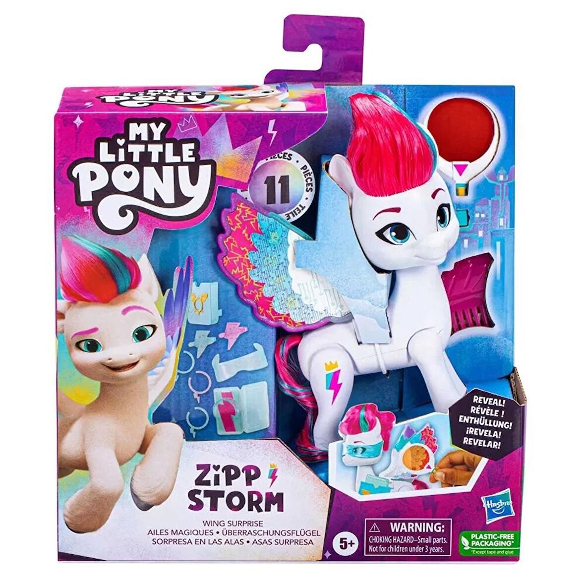 My Little Pony Kanat Sürprizi Zipp Storm - F6346-F6446 