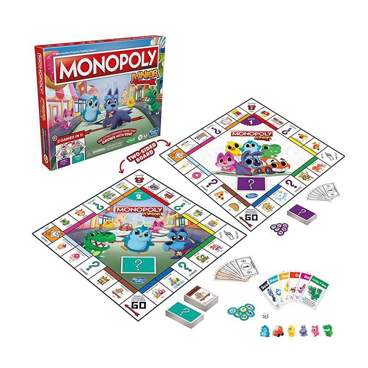 Monopoly Junior 2 in 1 F8562 Lisanslı Ürün