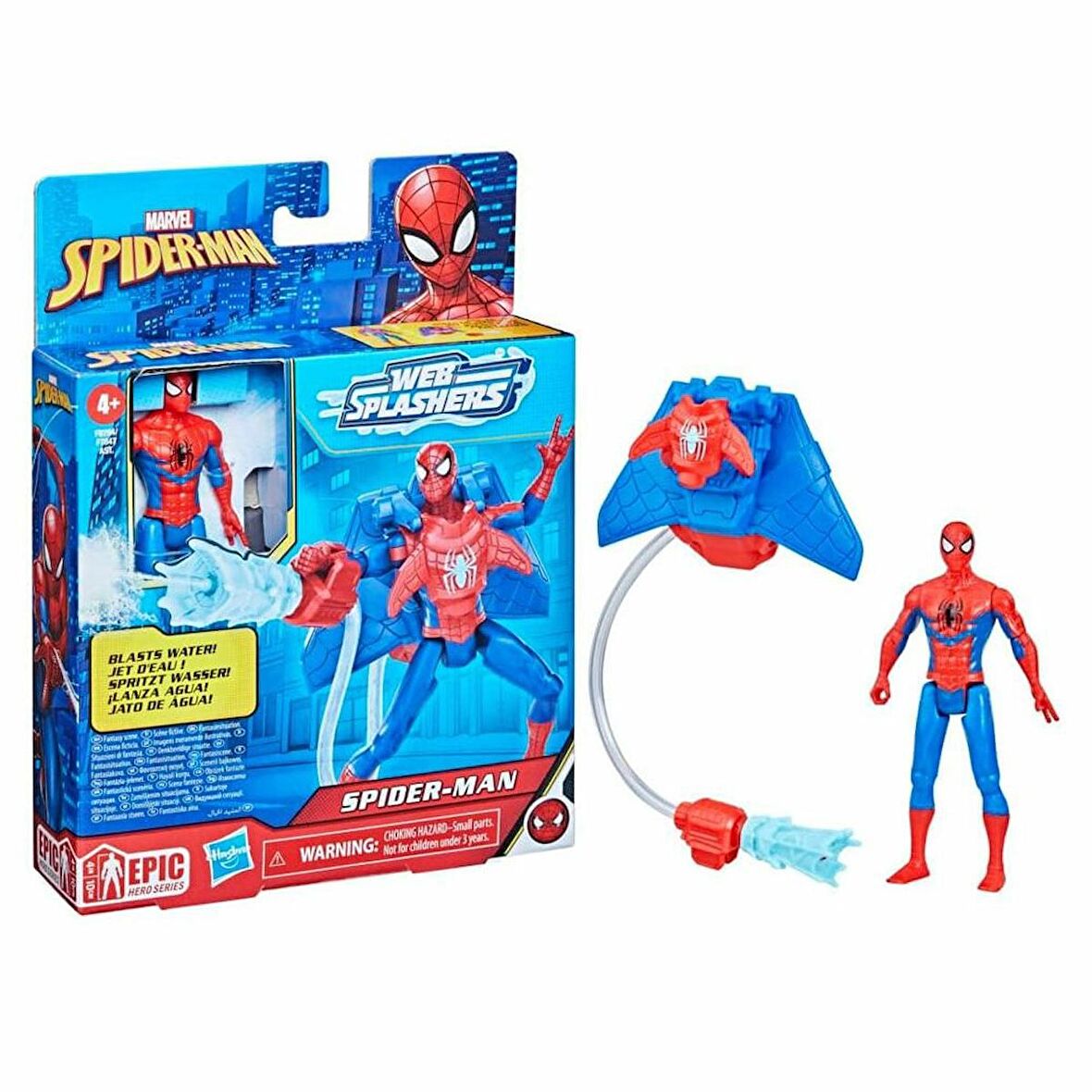 Spıder-Man Aqua Web Warrıors Figür Spiderman F7847-F8294