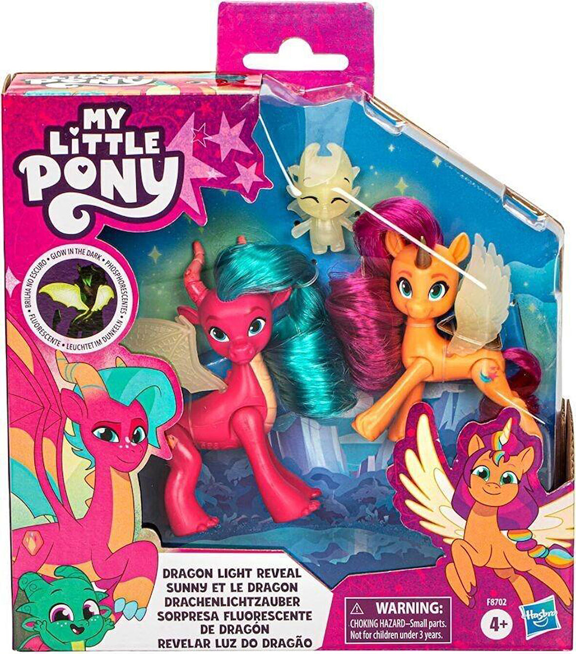 My Little Pony Dragon Işık Tanıtımı F8702 Lisanslı Ürün