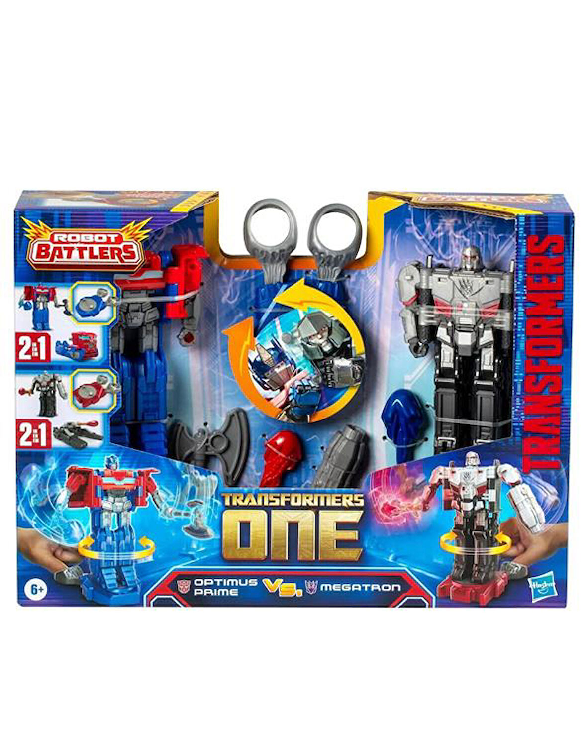 Transformers One Optimus Prime ve Megatron Robot Savaşçıları Figür Seti F9207