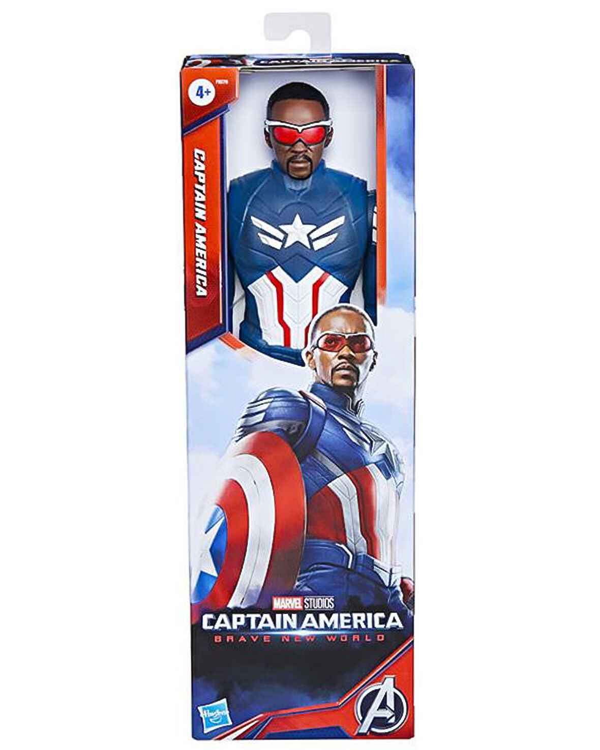 Captain America Brave New World Titan Hero Serisi Aksiyon Figürü 30cm F9276