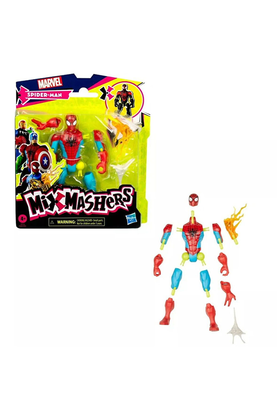 SPIDER-MAN MIXMASHERS FIGUR F9205 F9213