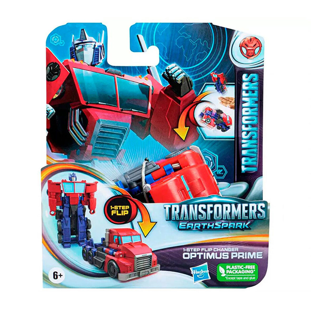 Transformers Earthspark Tek Adimda Dönüşen Figür Optimus Prime G0742-G0994