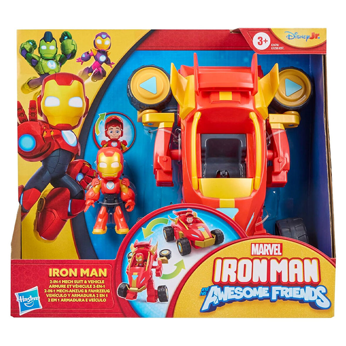 Marvel Iron Man and his Awesome Friends Figürleri Seti G1258-G1474