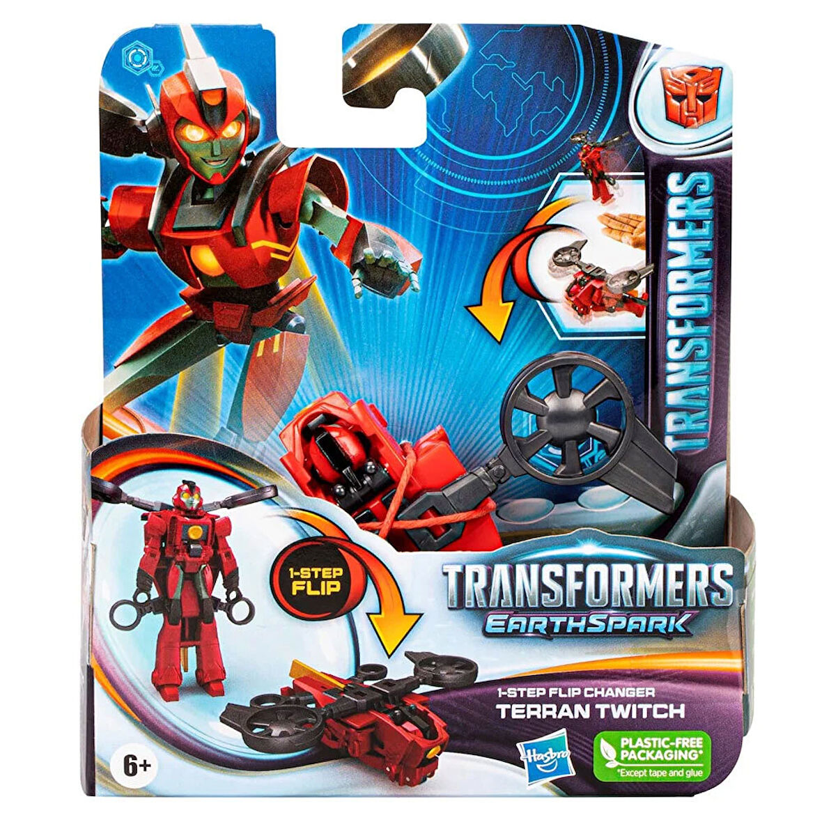 Transformers Earthspark Tek Adimda Dönüşen Figür Twitch G0742-G1000