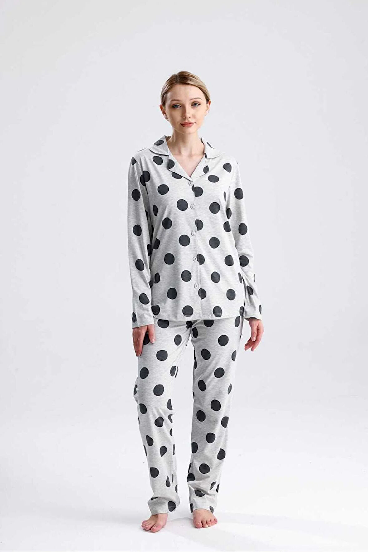 PAMUKLU PİJAMA TAKIMI 5010