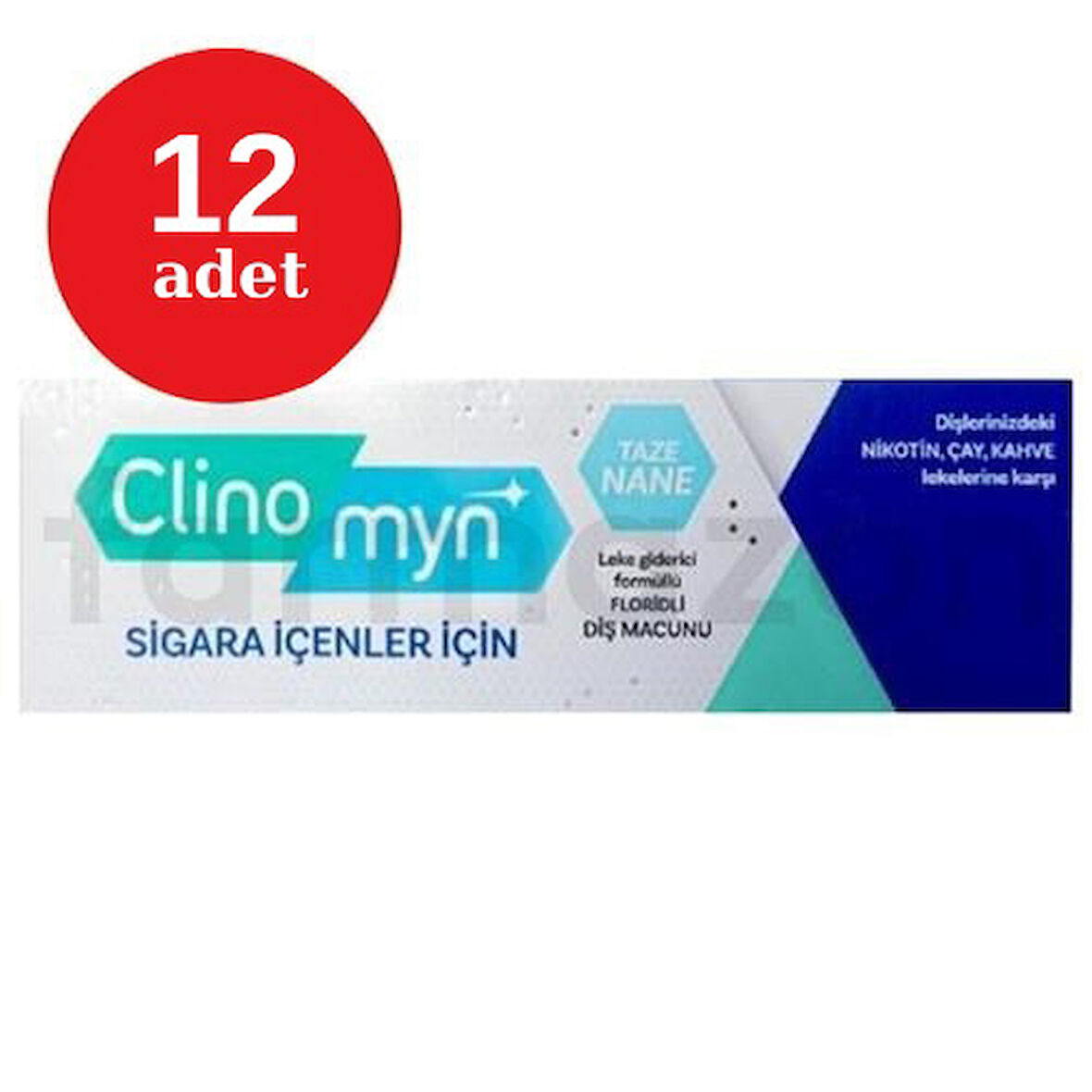 Clinomyn Diş Macun 75Ml Smokers X12 ADET
