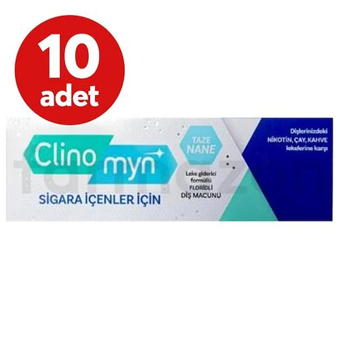 Clinomyn Diş Macun 75Ml Smokers X10 ADET