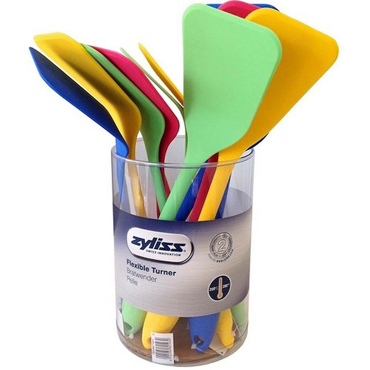 Zyliss E71641 Esnek Spatula (Stand 12 Adet)