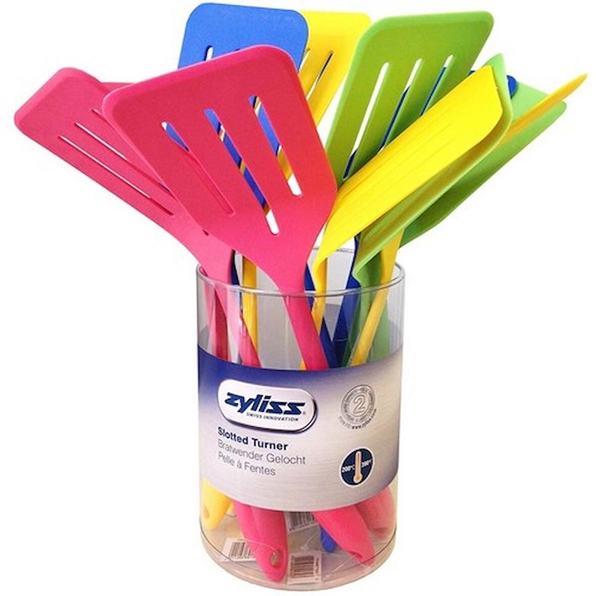 Zyliss E71642 Delikli Spatula (Stand 12 Adet)