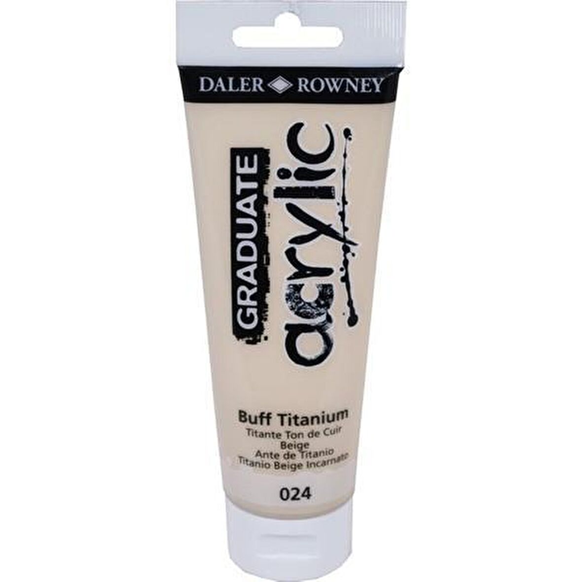Daler Rowney Graduate Akrilik Boya 120ml Buff Titanium (024)
