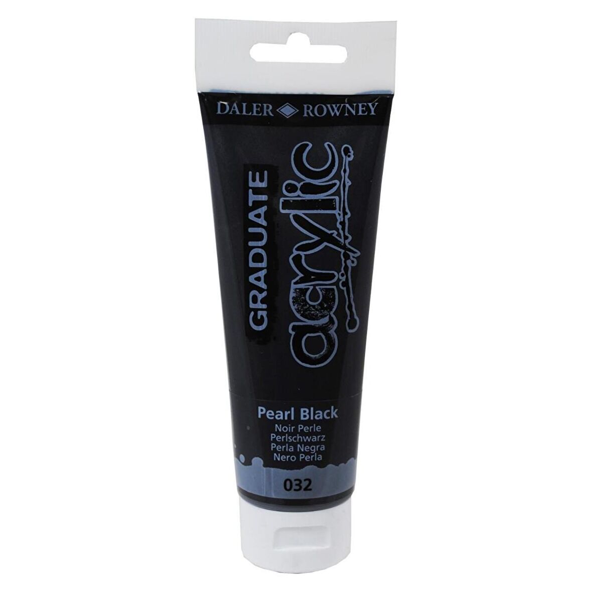 Daler Rowney Graduate Akrilik Boya 120ml Pearl Black (032)