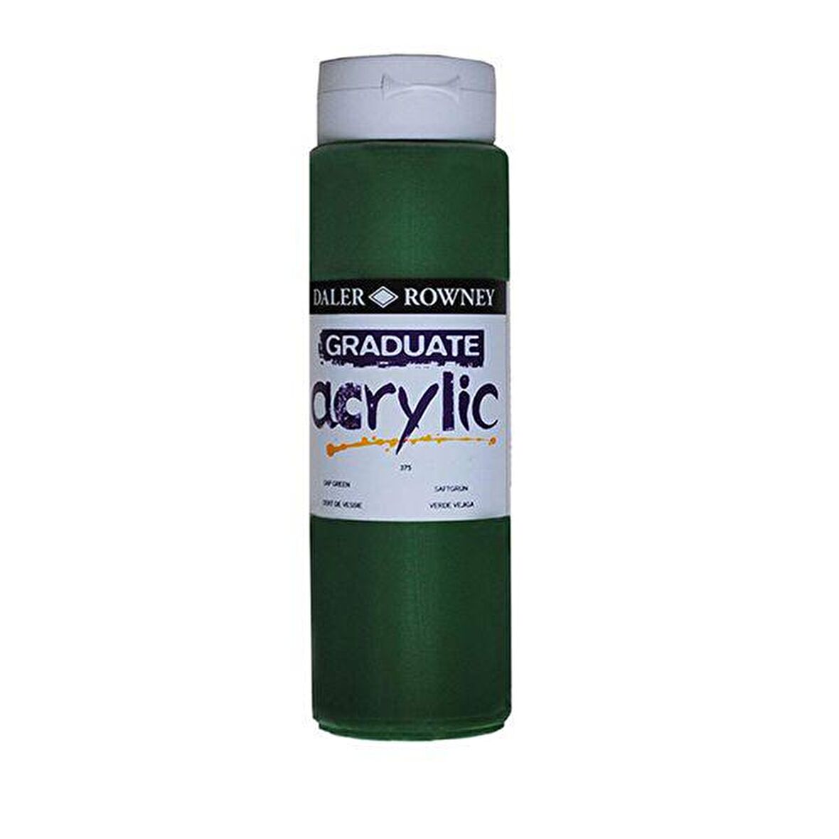 Daler Rowney Graduate Akrilik Boya 500ml 375 Sap Green