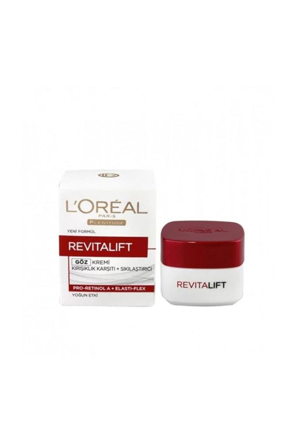 L'Oreal Paris Göz Kremi Revitalift Kırışıklık Karşıtı - Sıkılaştırıcı Yoğun Etkili 15 mL