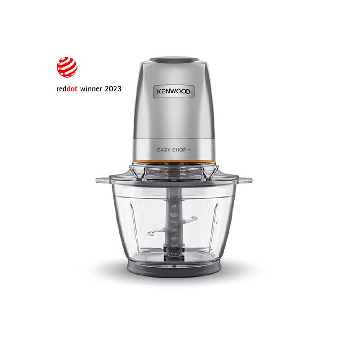 Kenwood CHP62.400SI Easy Chop+Cam Hazneli Doğrayıcı Blender Seti 