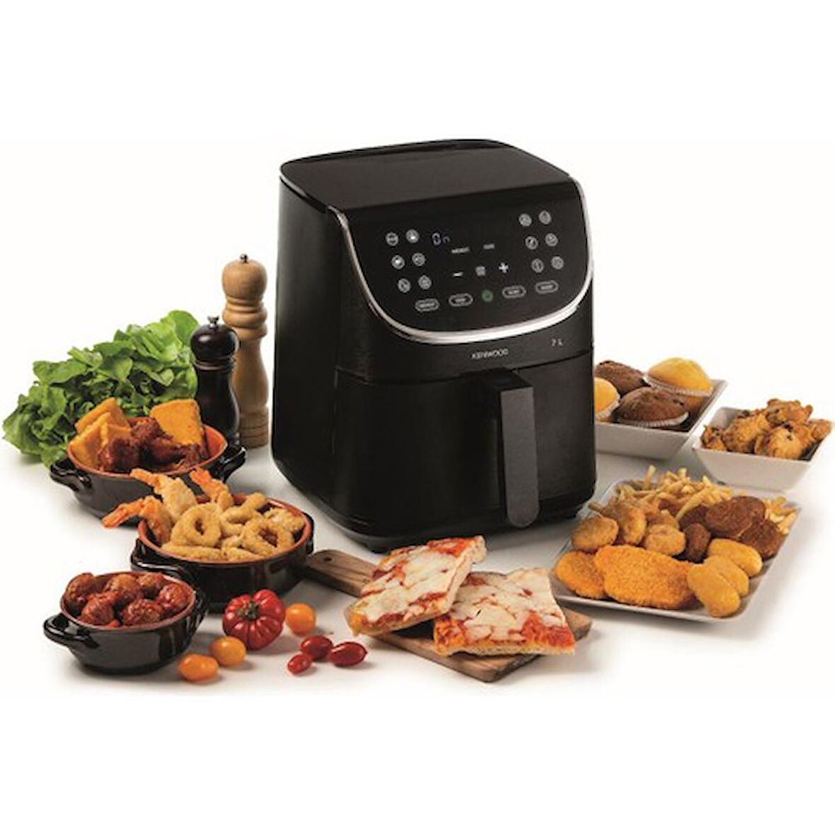 Kenwood HFP80.000BK 7 lt Yağsız Airfryer Siyah