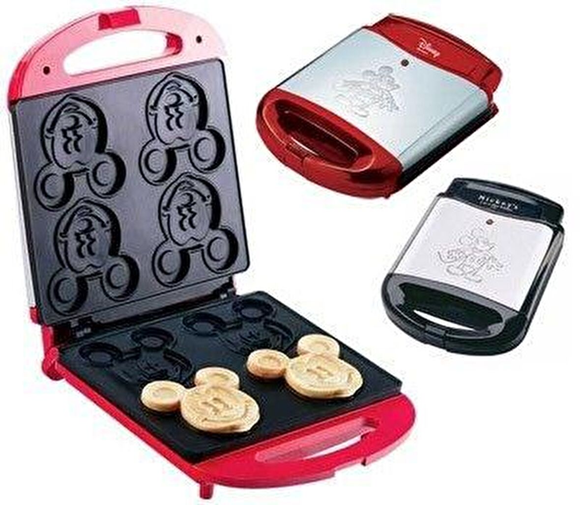 Kenwood Disney 4Lü Waffle Makinası--Siyah