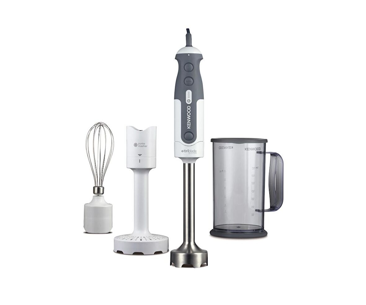Kenwood HDP306WH 800 Watt Blender Seti - Beyaz - Patentli 3 Bıçak