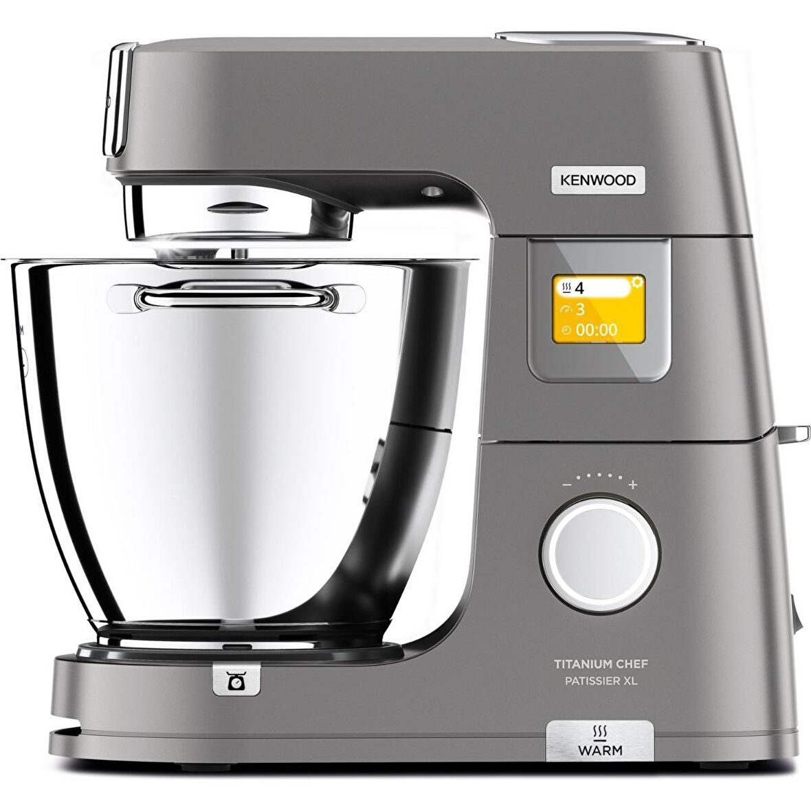 Kenwood KWL90.004SI Titanium Chef Pattisier Xl Isıtma Özellikli 1500 Watt 7 Lt Mutfak Şefi