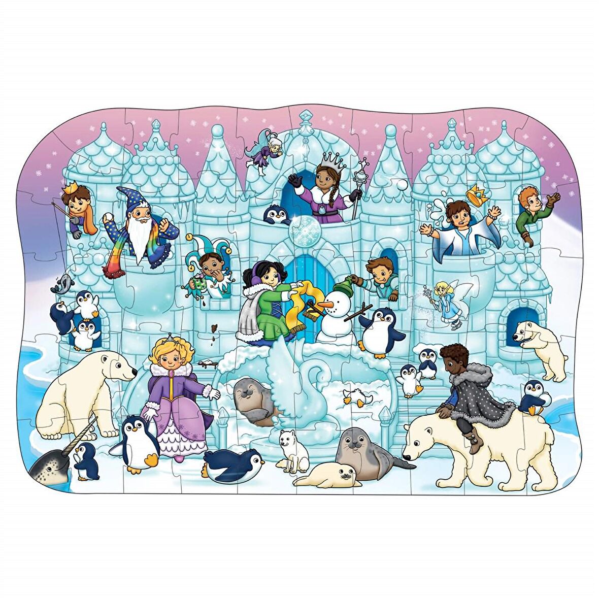 Orchard Ice Palace 4+ Yaş Orta Boy Puzzle 50 Parça