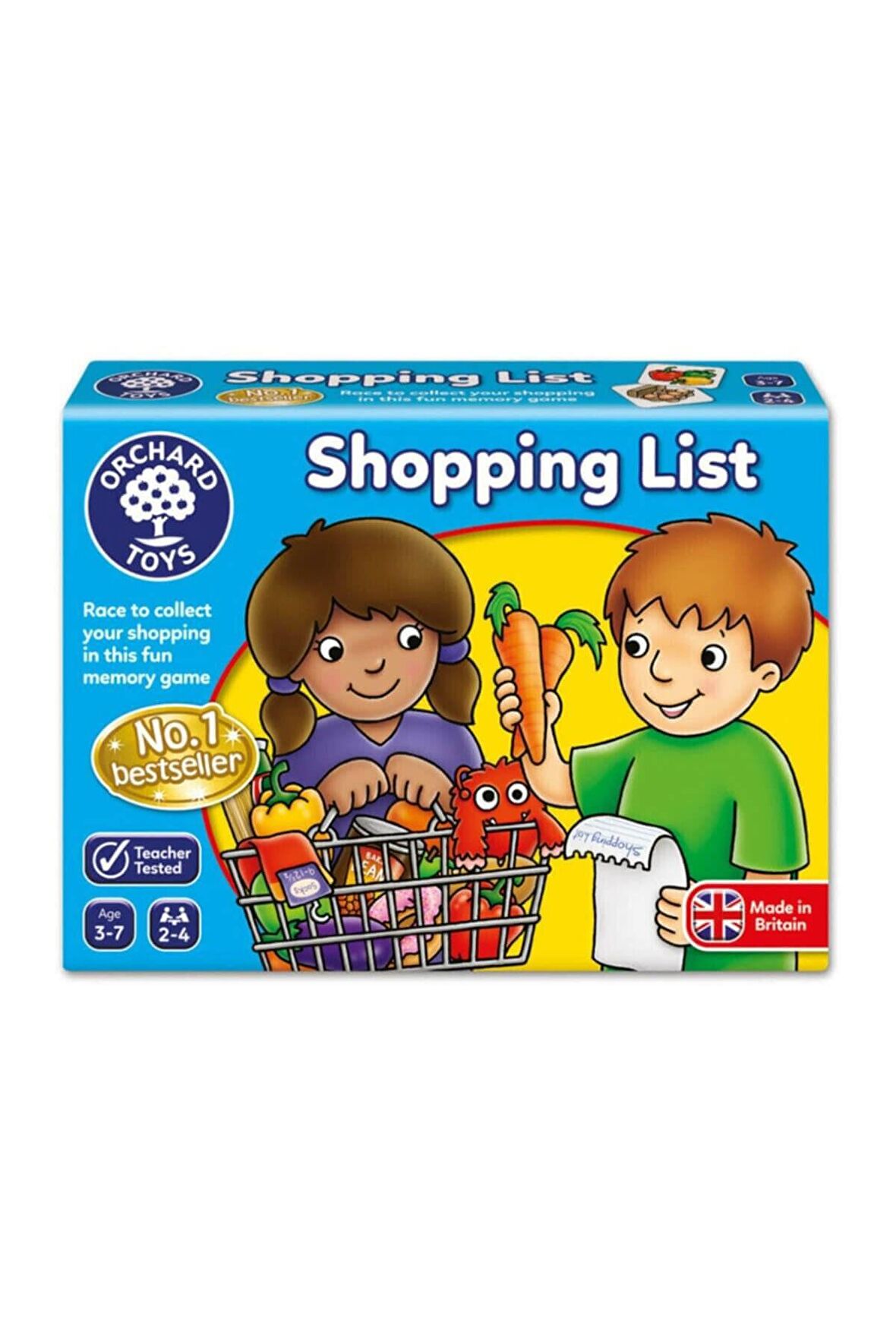 Orchard Shopping List ( Alışveriş Listesi ) 3-7 Ya