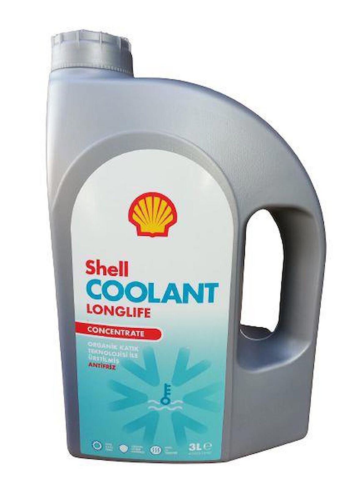 Shell Coolant Longlife M Concentrate 3 L-Kırmızı Antifiriz