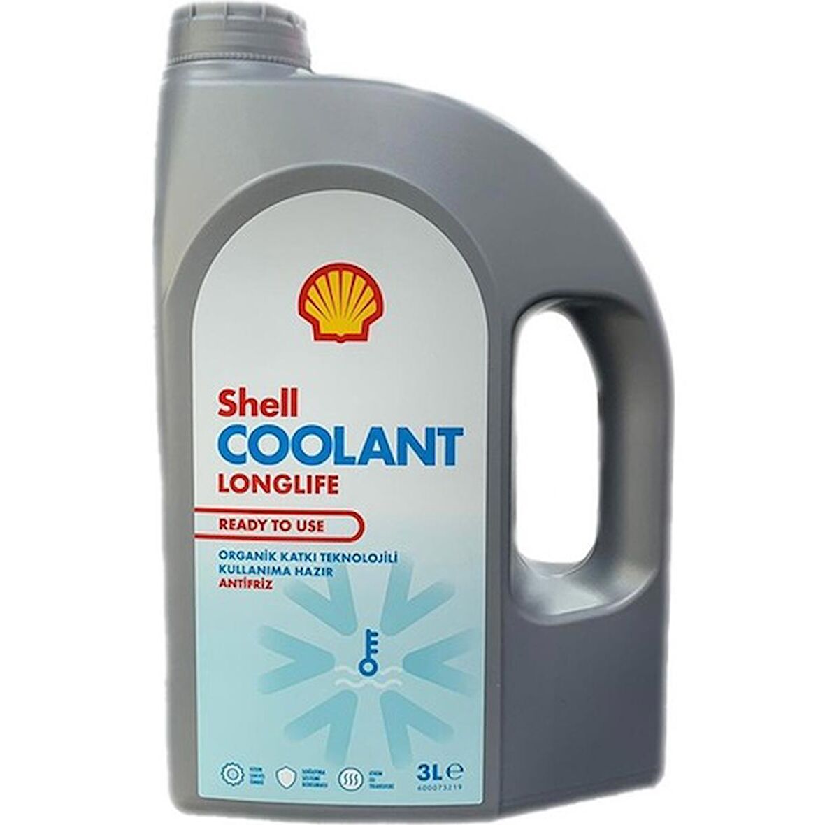 Shell Coolant Longlife RTU Organik Kırmızı Antifriz -37 Derece 3lt ( Üretim Yılı :2022 )