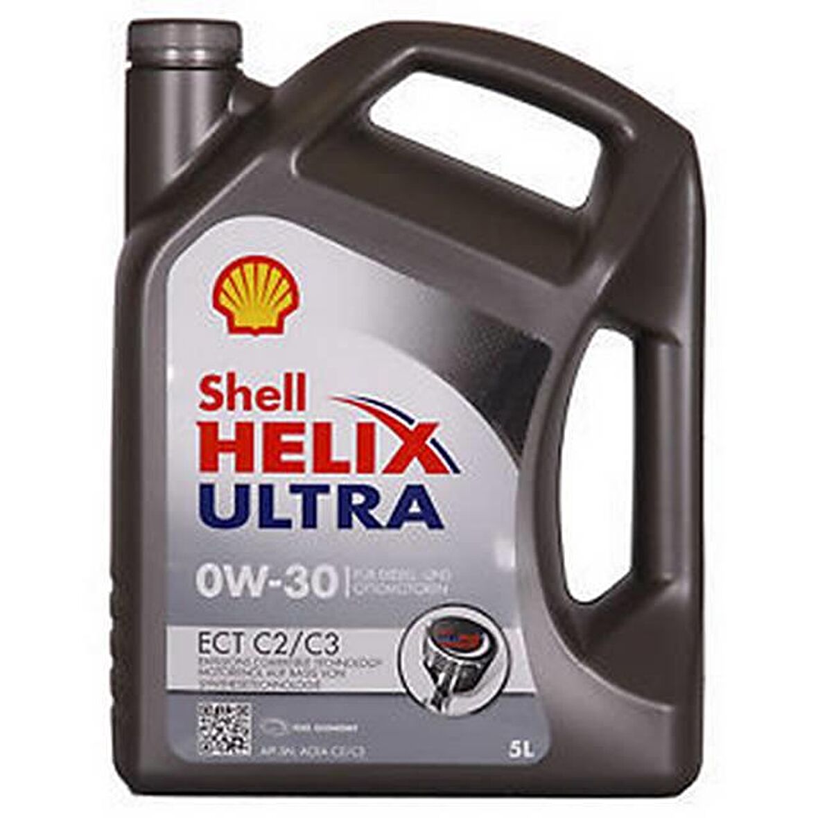 Shell Helix Ultra ECT 0W-30 Tam Sentetik 5 lt Benzin-Dizel Motor Yağı Üretim:2022 