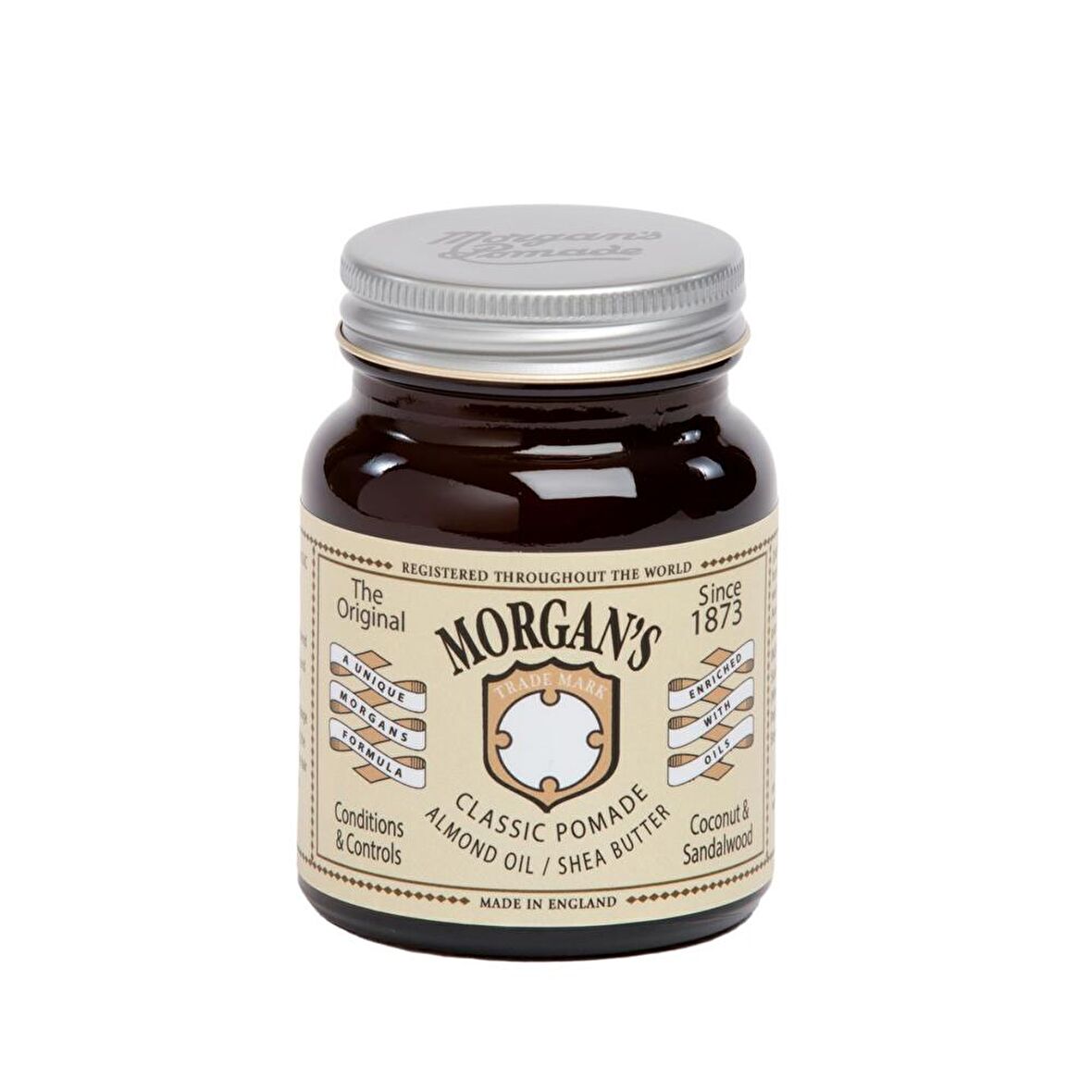Morgan's Pomade Almond Oil-Shea Butter Klasik Pomat 100gr