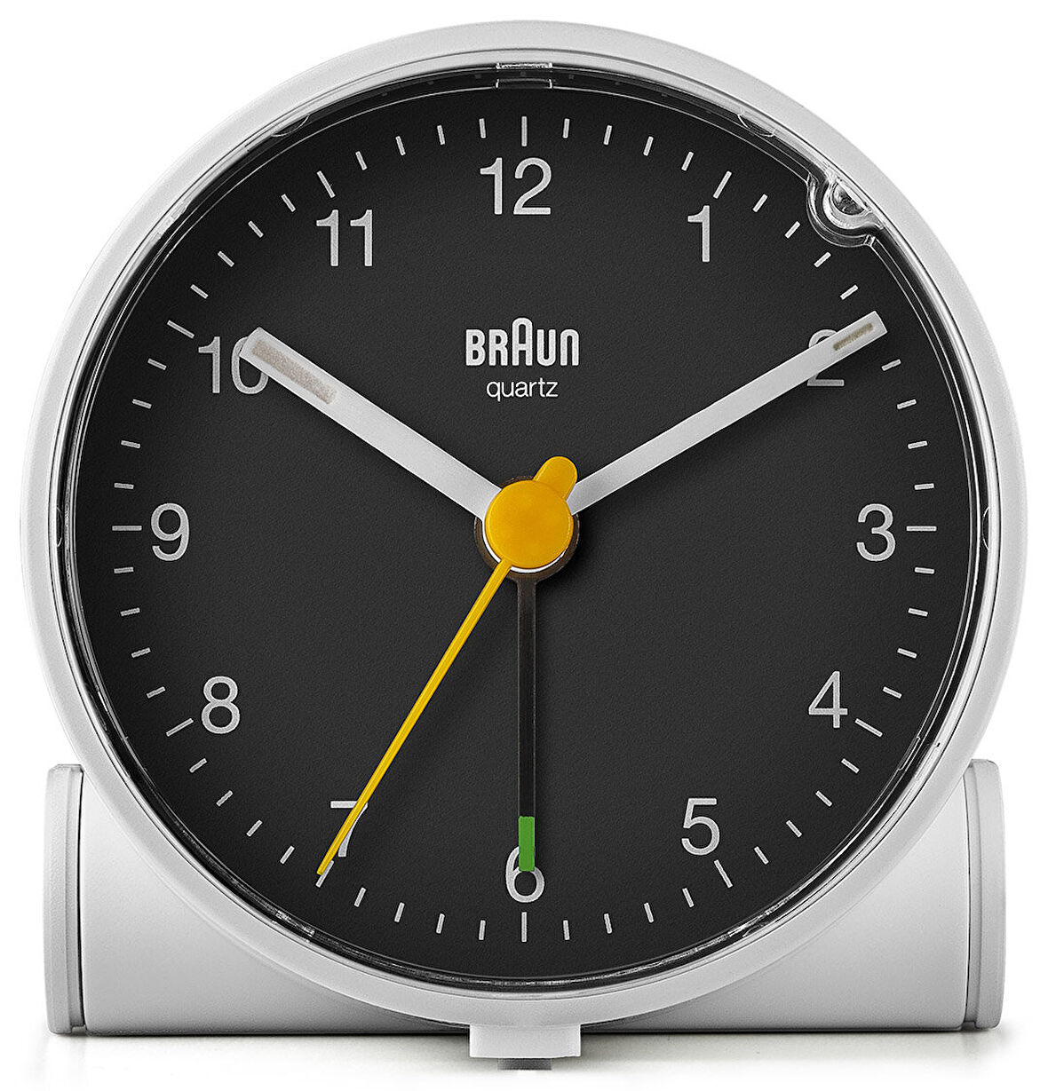 Braun BC01WB Beyaz-Siyah Klasik Analog Alarmı Masa Saati
