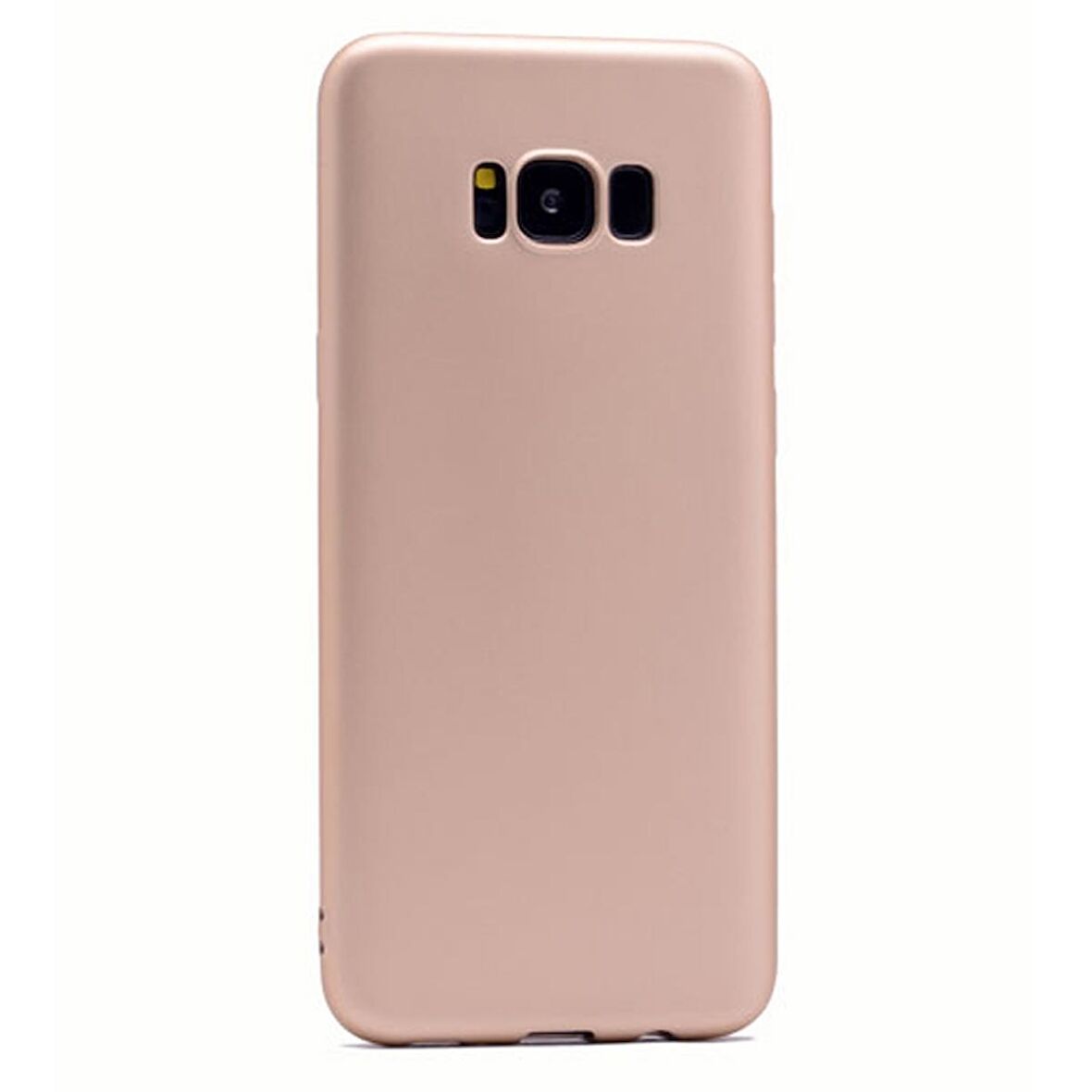 Gpack Samsung Galaxy S8 Kılıf Premier Silikon KılıfFull Kapatan Cam