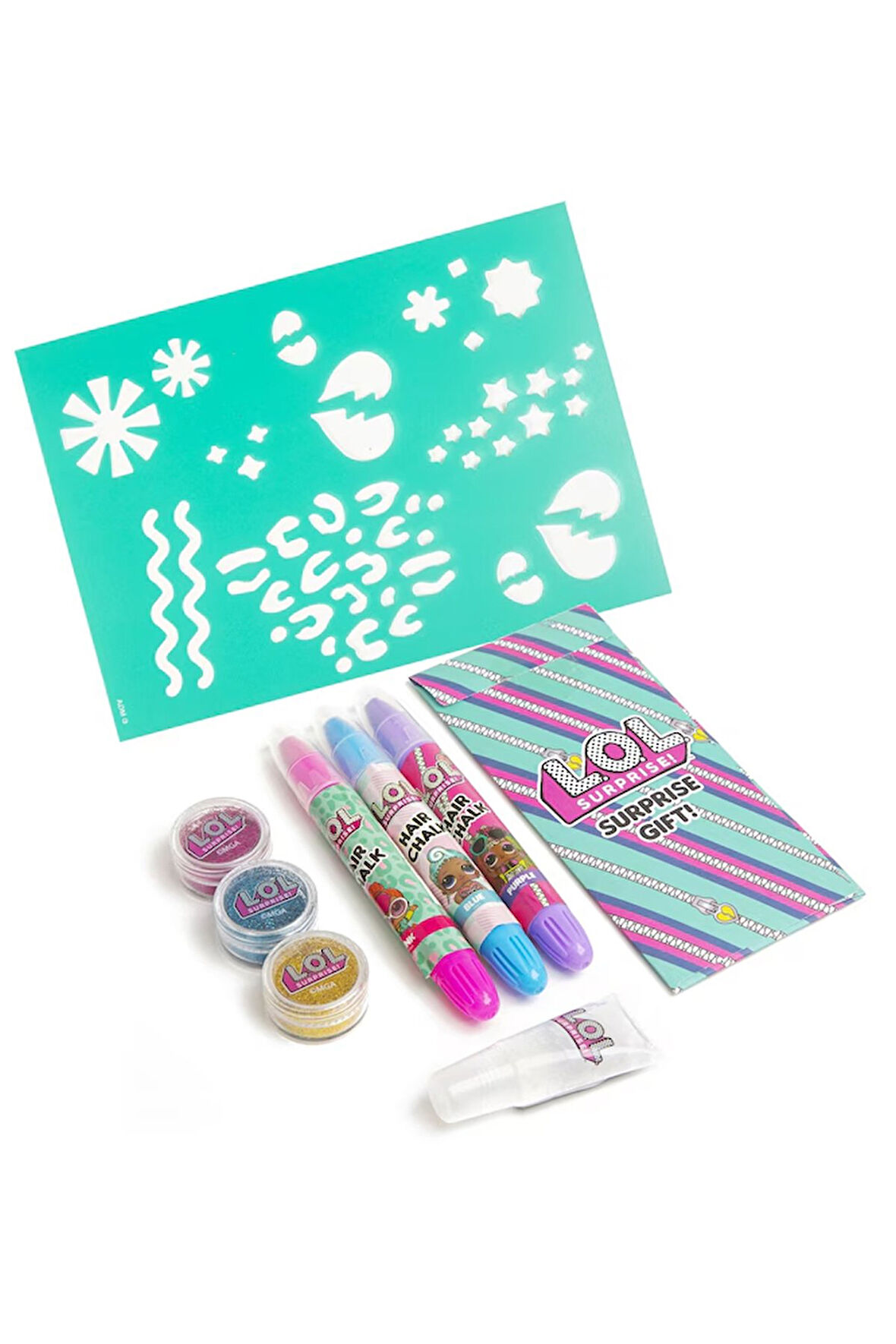Simli Sürprizli Eğlence: L.O.L Lisanslı Saç Kalemi Hobi Seti!
