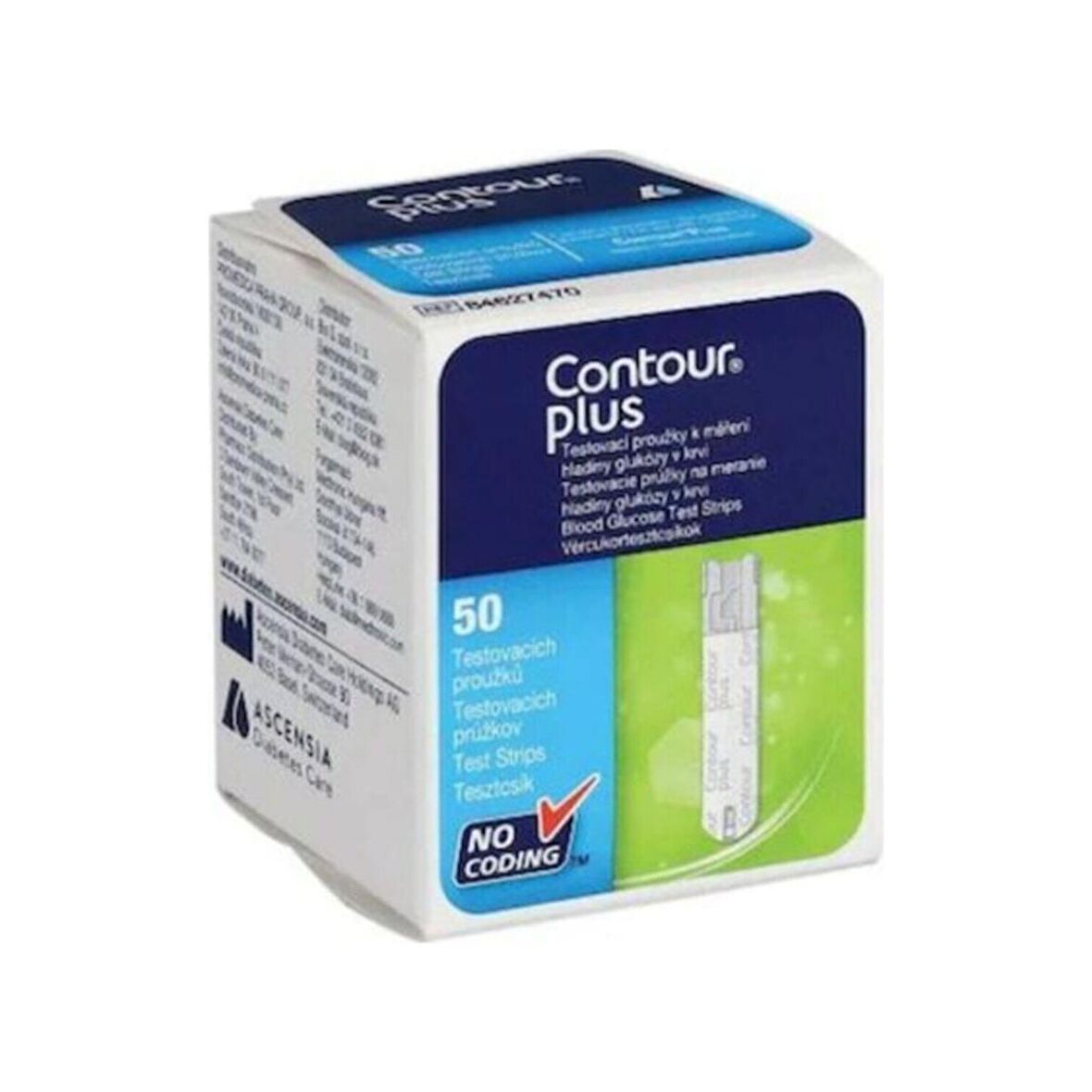 Contour Plus 50'li 1 Paket Şeker Ölçüm Stribi