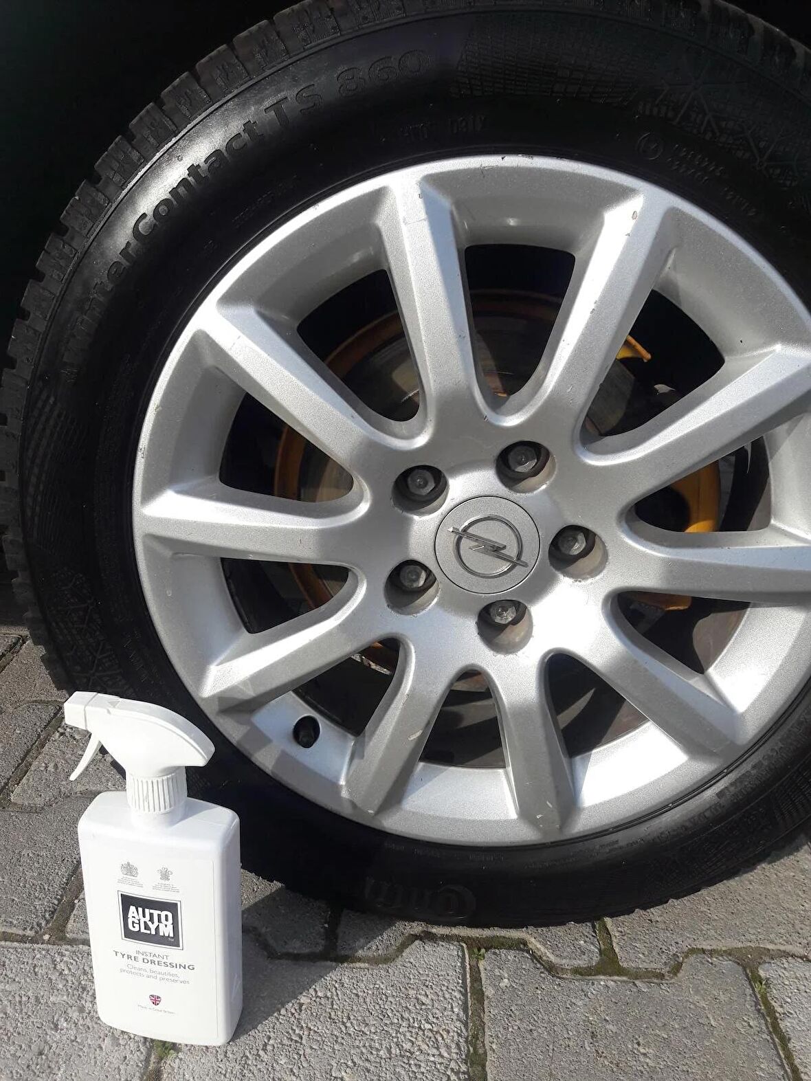 Autoglym INSTANT TYRE DRESSING - 500 ML .Spreylenebilir Lastik Yenileyici