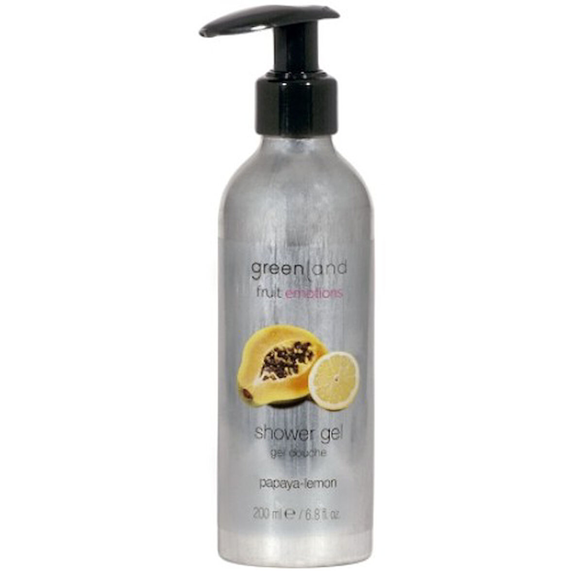 Greenland Shower Gel Papaya - Lemon 200 Ml