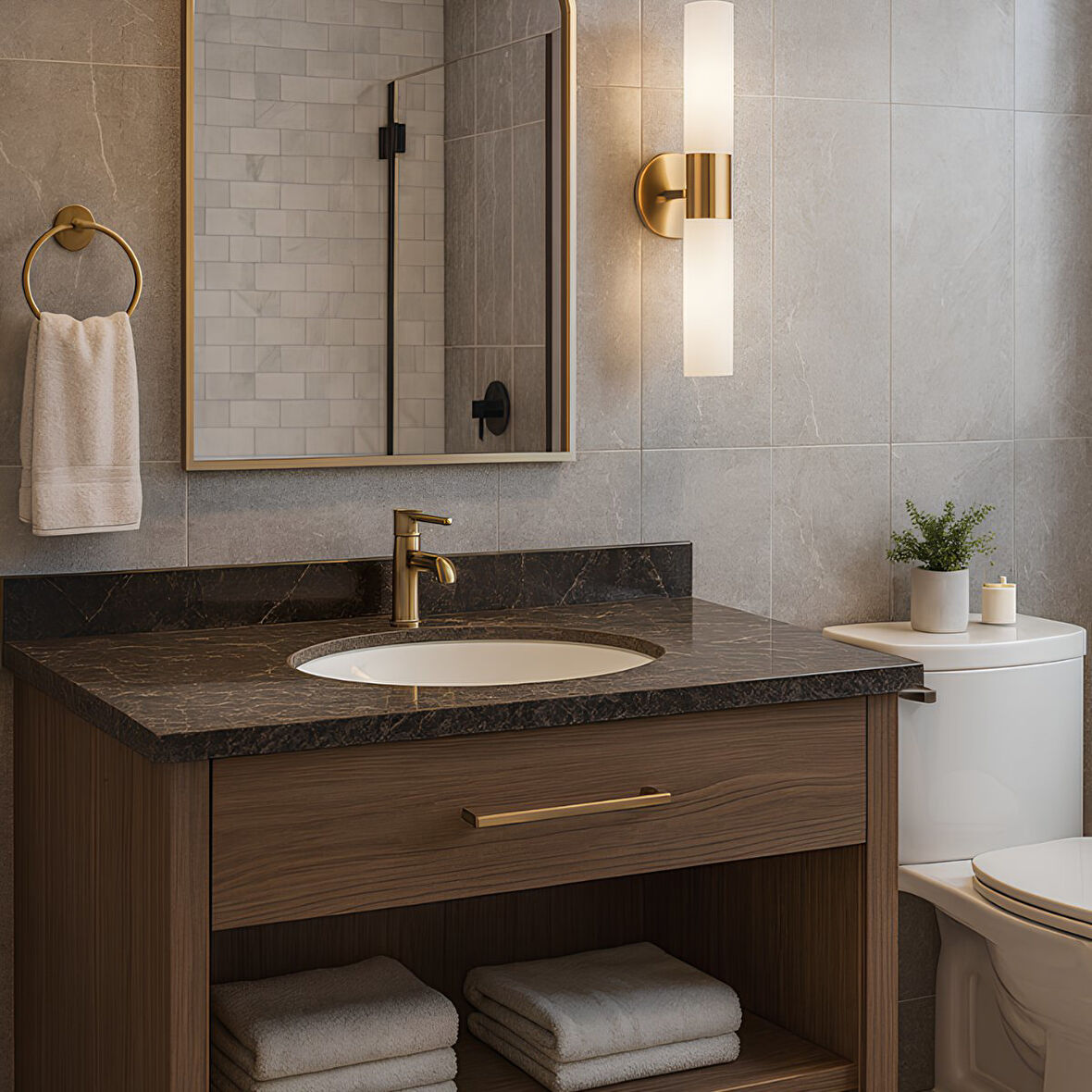Turavit Hilton Oval Tezgah Altı Lavabo 37x47 cm 5017