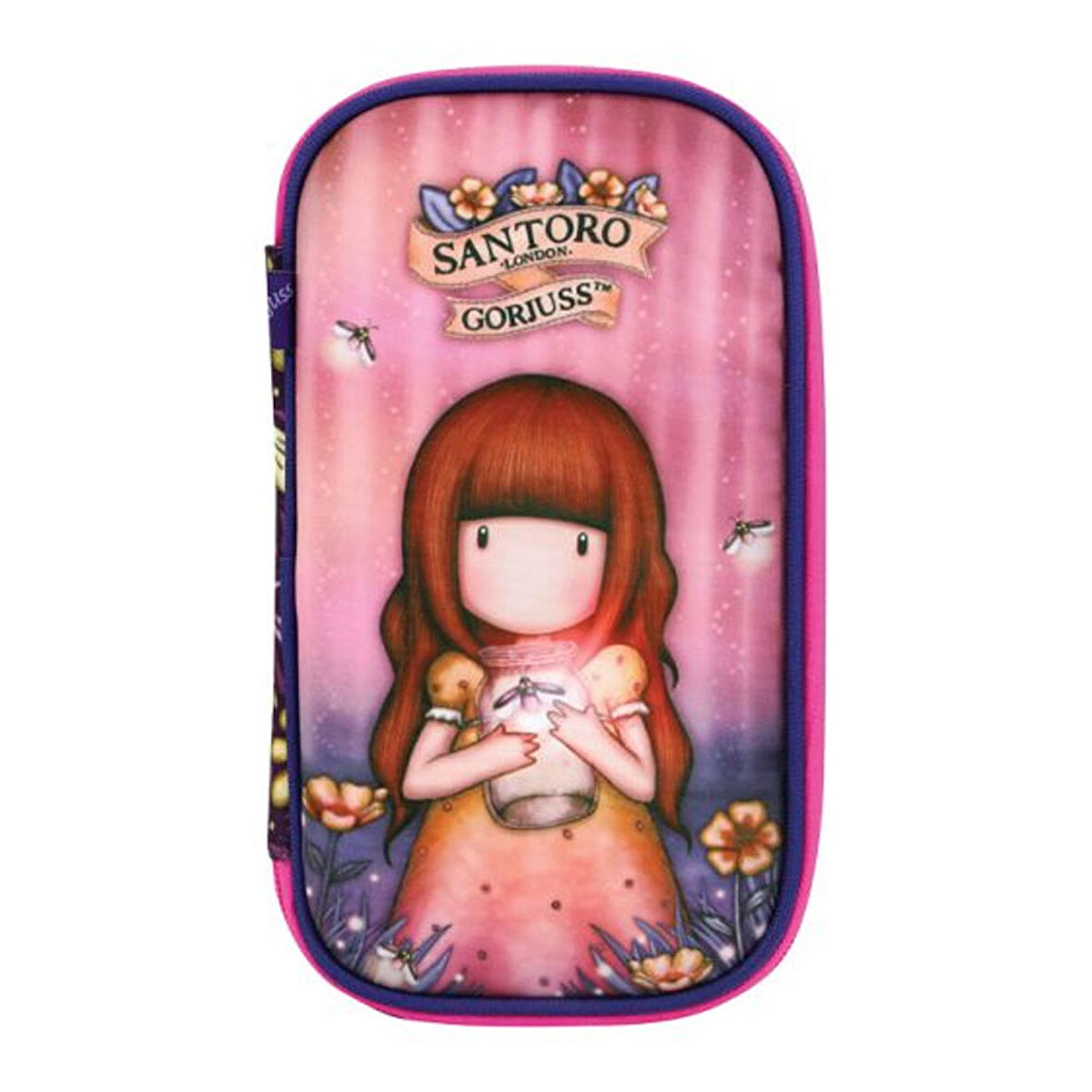 Santoro Gorjuss Firefly Dawn Oval İçi Dolu Kalem Çantası 1046GJ22