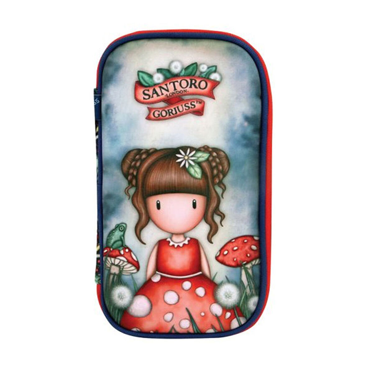 Santoro Gorjuss Little Mushroom Oval İçi Dolu Kalem Çantası 1046GJ23