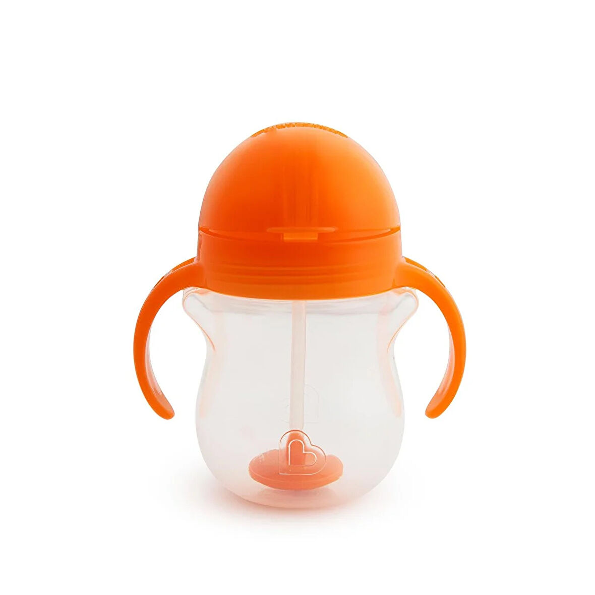 Munchkin Tıklama Kilitli Uçlu Alıştırma Bardağı, 6ay+207ml Turuncu